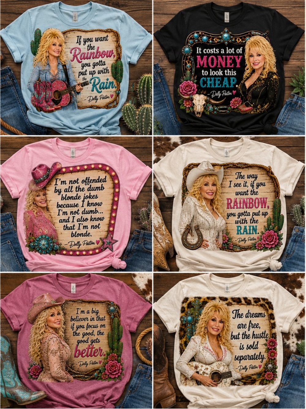 Dolly Parton Graphic Tshirt “Find Out Who You Are”